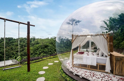 Tampaksiring House | Unique Bubble Dome Ubud with private pool
