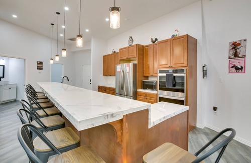 Kokomo House | Unique Country Getaway in Angie w/Covered Patio!