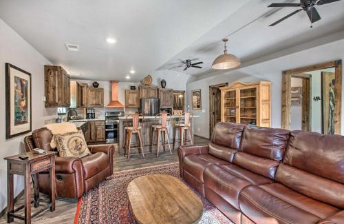 Red River House | Unique Mtn Getaway with Stunning Outdoor Area!