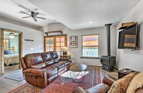 Red River House | Unique Mtn Getaway with Stunning Outdoor Area!
