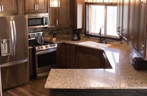 Rib Mountain House | Unique Octagon Ski Lodge in heart of Rib Mountain State Park with hot tub