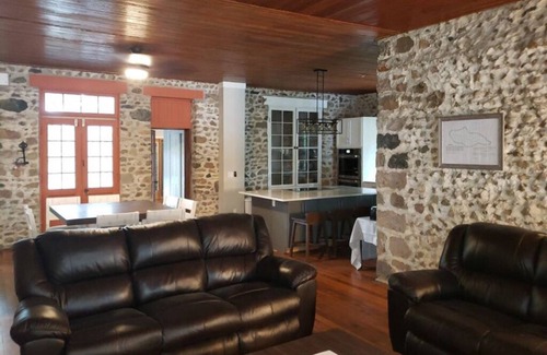 Rome City House | Unique Private Island Home on Midwest Sport Lake with Pontoon Boat included!