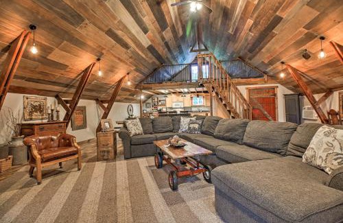 Stevens County House | Unique, Renovated Barn Vacation Rental in Donnelly