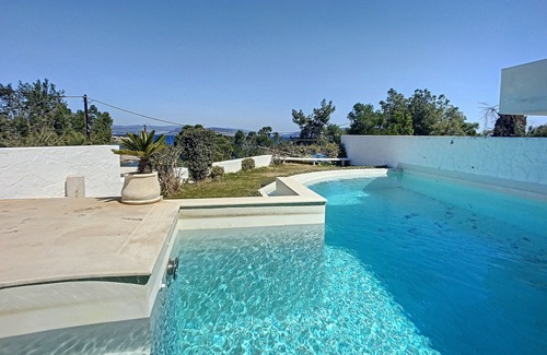 Agios Emilianos Villa | Unique seafront pool villa with infinity sea view