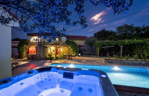 Rasopasno House | Unique stone villa Stone Lady with private pool, whirlpool, sauna and barbecue