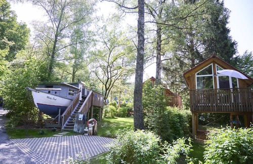 Bad Rodach Apartment | Unique tree ship (16sqm) with terrace in the forest