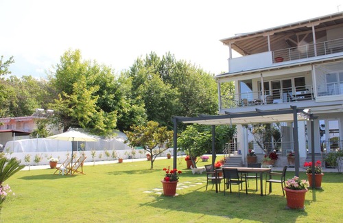 Skotina Apartment | Uniquely situated holiday flat, directly on the fine sandy beach, with far-reach