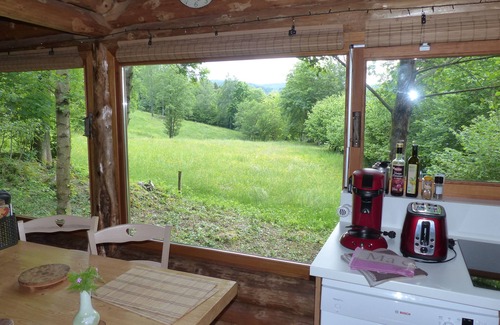 Tendon Ski Chalet | Unusual, secluded log cabin in the Vosges with luxury spa