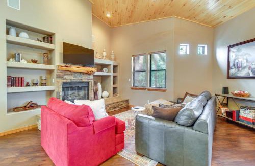 Torreon House | Unwind Fireside Spacious Torreon Cabin with Deck!