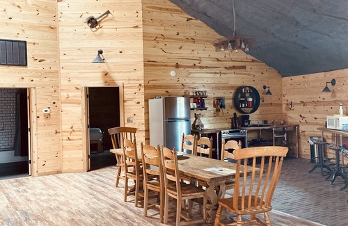 Leakey Cabin | Upcycled Grain Bin Cabin