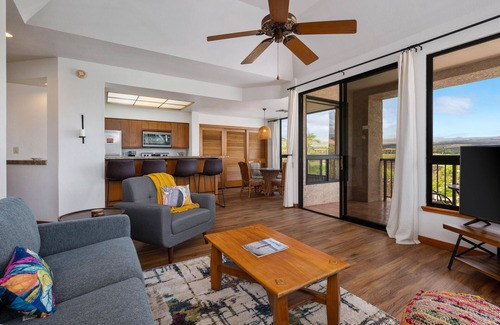 Waikoloa Condo | Updated 1-Bed 1.5-Bath Mountain Views Near Beach