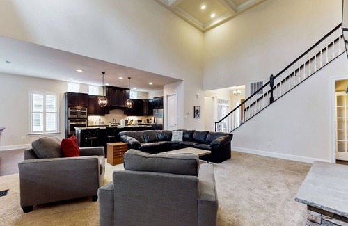 The Glade House | Upgraded home with pools, sports courts, bikes, chef's kitchen, firepit, & gym