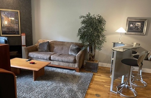 Charlotte Center City Condo | Upscale luxury contemporary uptown condo with park views, deck