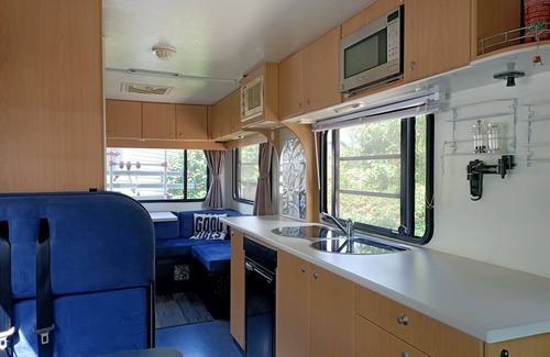 Clutha District House | Upto 6 Berth Motorhome, parked and ready for an amazing relaxing few days away.