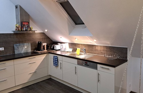 Dorbach Apartment | Urgemütliche Ferienwohnung, Offenes Spitzdach Nähe Weinanbaugebieten
