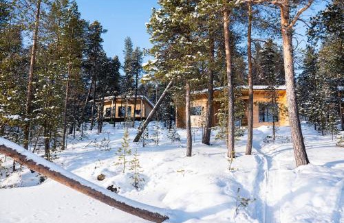 Inari Villa | Uusi hirsimökki 7 henkilölle