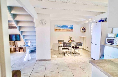 Oyster Pond Condo | V4. Enchanting view of the ocean and Saint Barths