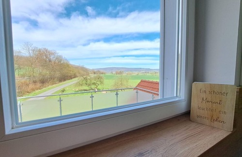 Oberweser Apartment | Vacation apartment Reinhardswald, shower, WC, 1 bedroom - Holiday apartments in the guesthouse