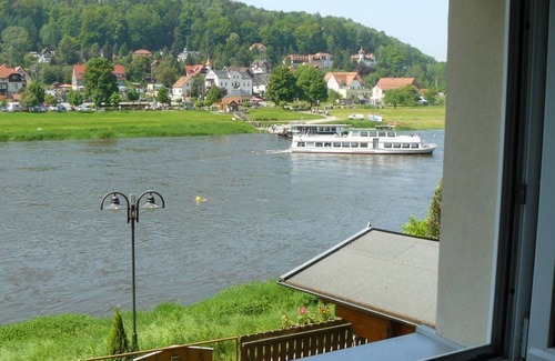 Rathen Apartment | Vacation apartment "Talwächter", 1 bedroom - Haus Elbtalblick