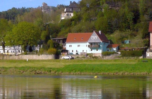 Rathen Apartment | Vacation apartment "Talwächter", 1 bedroom - Haus Elbtalblick