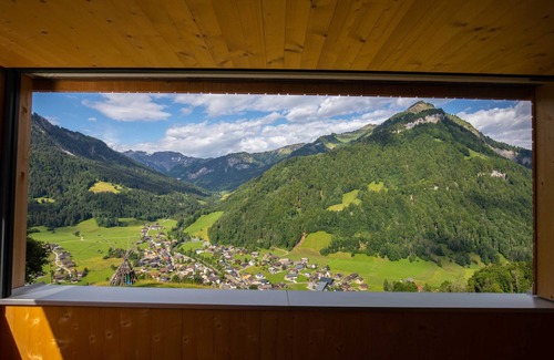 Mellau Apartment | Vacation apartment Sunnseitn - Panoramahof Bergglück