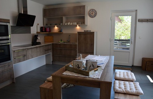 Steenodde Apartment | Vacation apartment with terrace/beach chair on the edge of the dunes