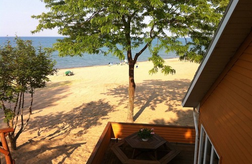 Port Sanilac House | Vacation at the best beach in Port Sanilac! Family orientated beach rental.