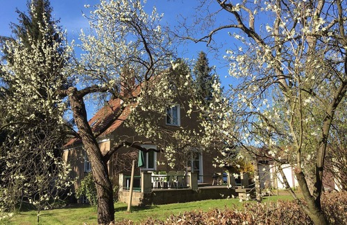 Graupa House | Vacation home on the outskirts of Dresden, 3 km to Pillnitz Castle/incl. WLAN