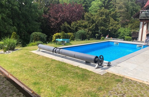 Thal House | Vacation home Waldfrieden with pool & sauna.