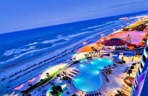 Daytona Beach Apartment | Vacation in Comfort and luxury - 1 BR Direct Oceanfront Wyndham Ocean Walk 1505