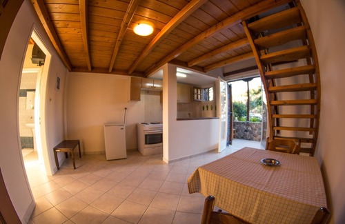 Vagia Apartment | Vagia Beach Apartments. Over the sandy, quiet beach of Vagia.