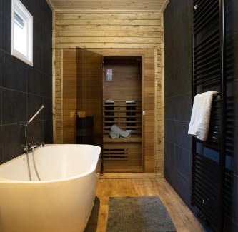 Bruchterveld House | Vakantiehuisje Jipué met sauna en bubbelbad.