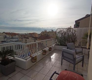 Thiers Apartment | Val Roya Terrasse