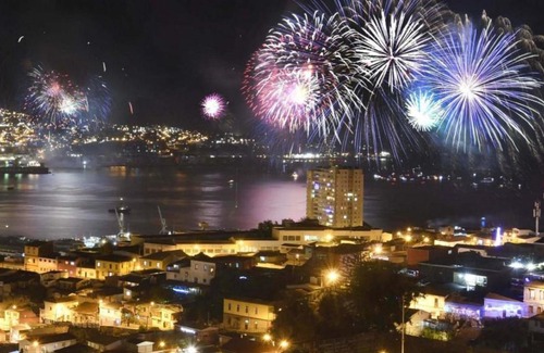 Placeres Apartment | Valparaiso vista panoramica