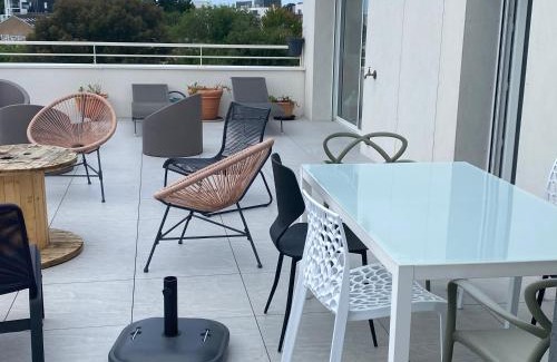 Vannes Apartment | VANNES 8 pers Gare Roof Top standing traversant 4 chambres