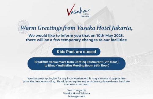 Jatinegara Hotel | Vasaka Hotel Jakarta Managed by Dafam