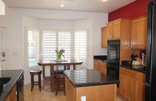 Paradise House | Vegas Haven! Sleeps 8! Private Home w/Pool & Hot Tub in Gated Community, Dogs OK