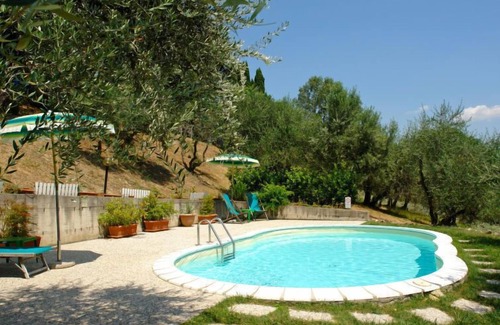 Gambassi Terme Apartment | Veranda by Interhome