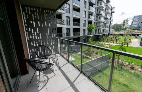 Katowice Apartment | Verde Kato Apartment Francuska - FREE PARKING - Self check-in