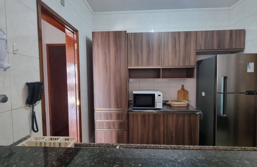 Loteamento Joao Batista Juliao Apartment | Very cozy apartment with complete leisure facilities 2 blocks from Enseada Beach!