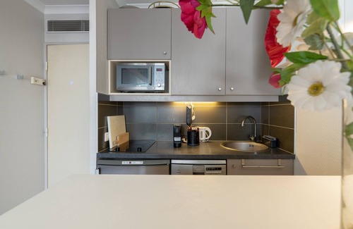 Issy-les-Moulineaux Hotel | Very Quiet, Beautifully Decorated, Fully Equiped Studio with Balcony.