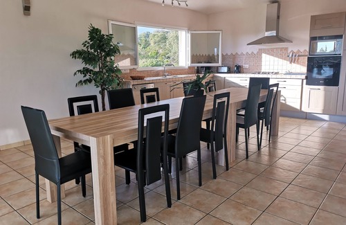 Pinarellu Villa | VERY QUIET SPACIOUS VILLA, SEA AND MOUNTAIN VIEWS, 500M FROM THE BEACH