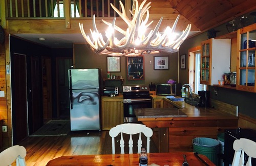 Roscoe House | Very Secluded private chalet cabin on over 20 acres