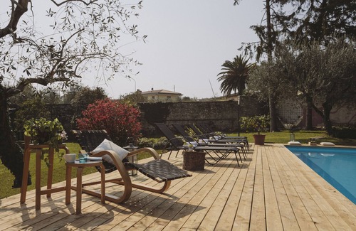 Bogliaco Apartment | VG ATTICO Near the lake with POOL -100 mt from the beach pool