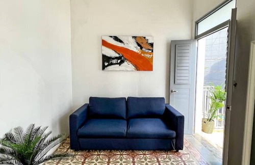 Puerta de Tierra Apartment | Vibrant San Juan Stay with Balcony, Walk to Beach