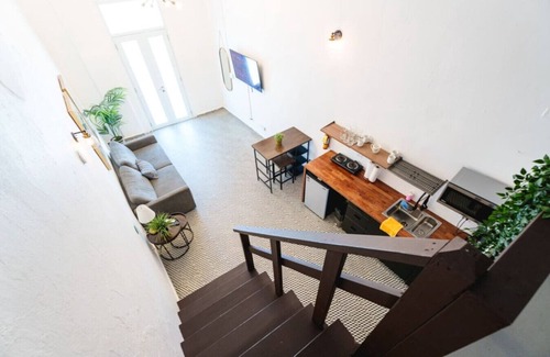 Puerta de Tierra Apartment | Vibrant Stay Steps to Beach, Cafes & Fun