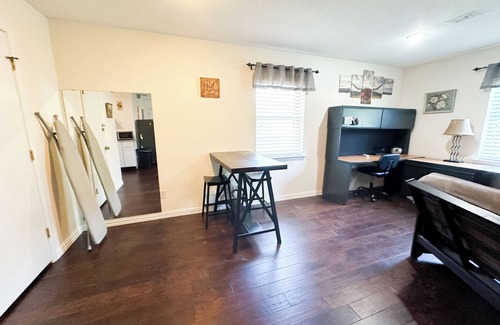 Keller Apartment | Vibrant Work Stay Studio Cowboy Pool, Pet ok near Tx Motor Speedway