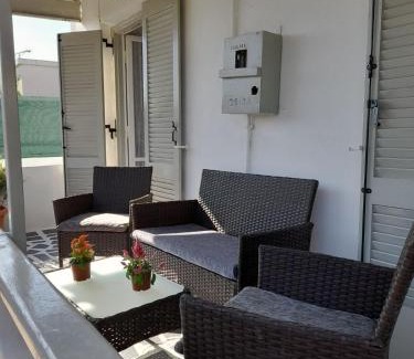 Scala Apartment | Victory's house, 3min walk to Skala's sandy beach