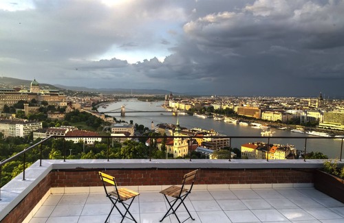Gellert Hill Apartment | View from Budapest apartment