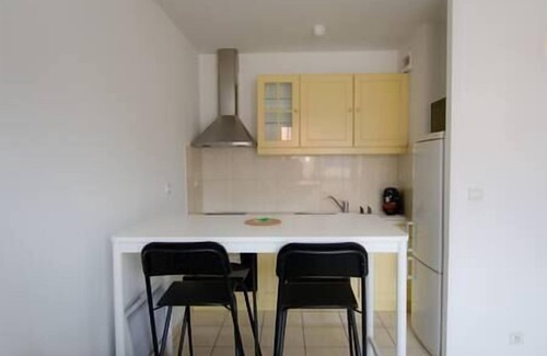 Lens Apartment | View of the bell tower